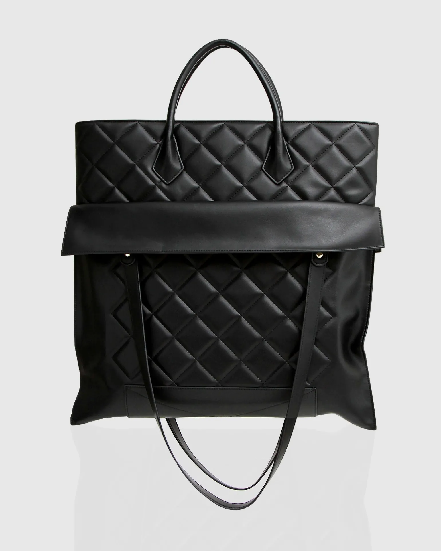 Belle & Bloom Handbags>Lost Lovers Quilted Leather Tote -