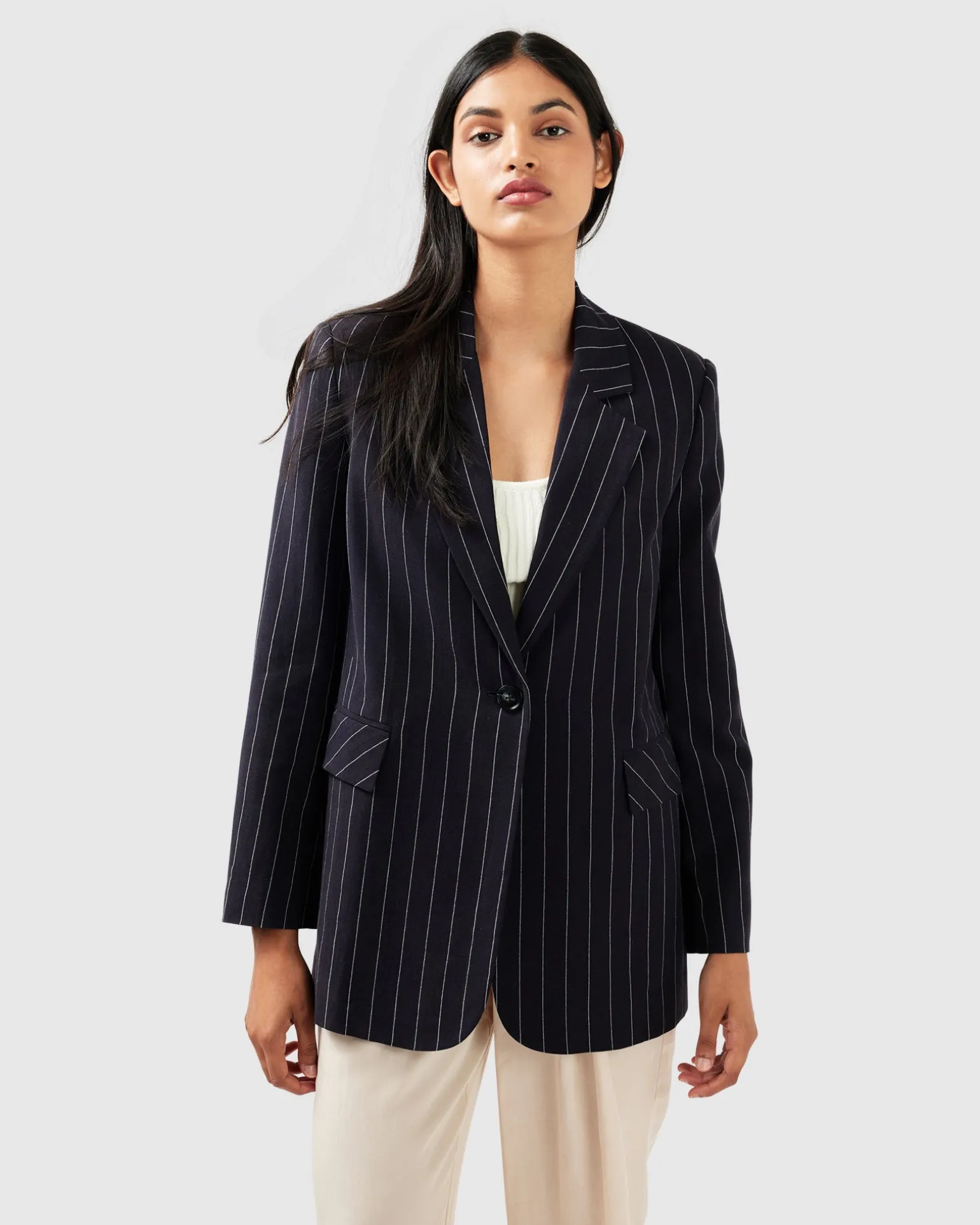 Belle & Bloom Blazers | Suits & Blazers>Love & Mercy Striped Blazer -