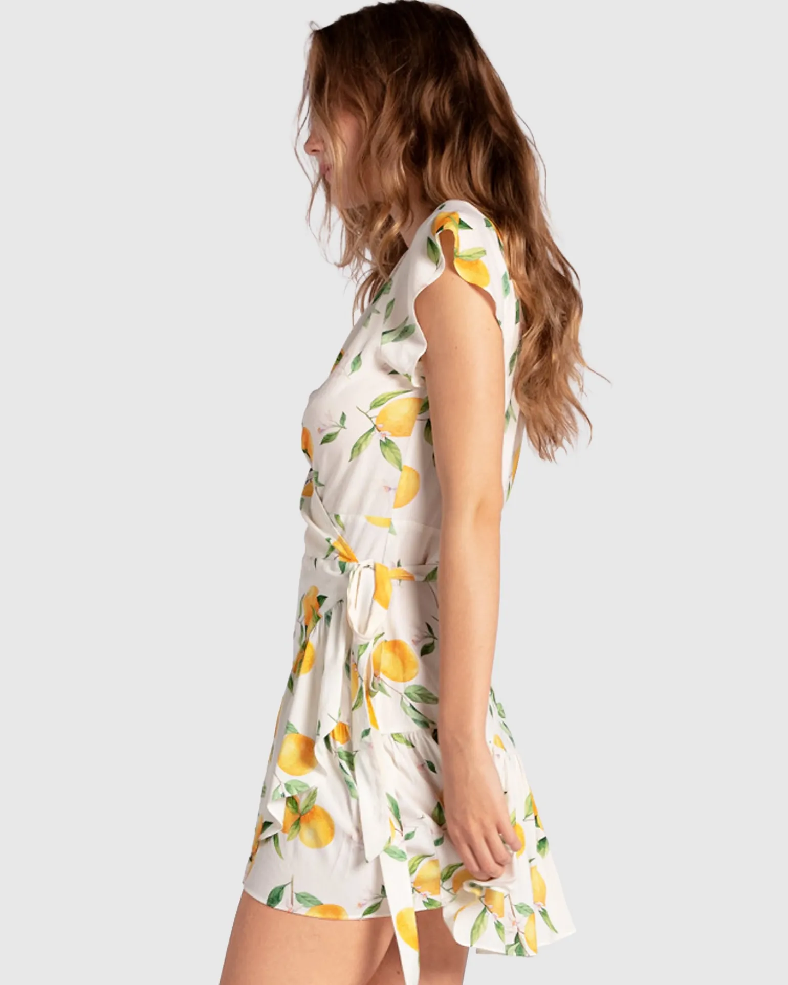 Belle & Bloom Mini Dresses | Mini Dresses>Love Shack Mini Wrap Dress -