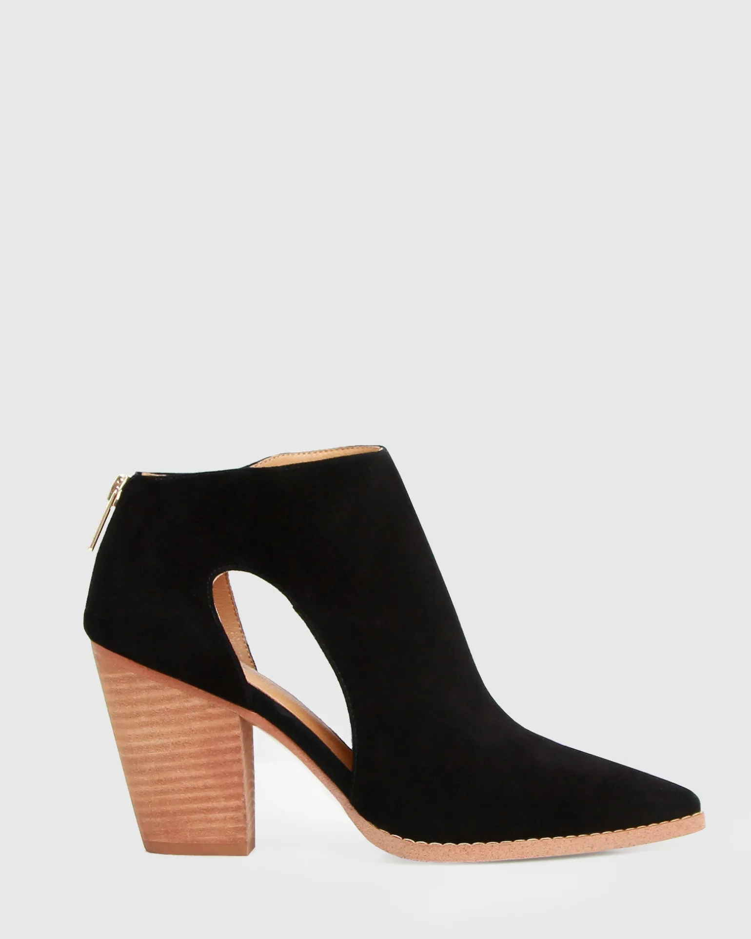 Belle & Bloom Boots>Midnight Special Suede Ankle Boot -