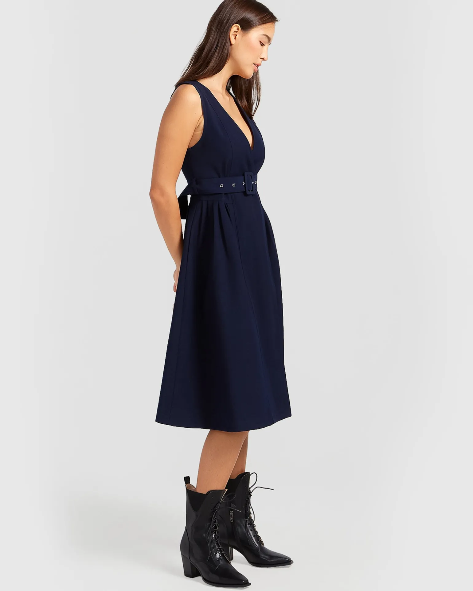 Belle & Bloom Midi Dresses | Midi Dresses>Miss Independence Midi Dress -