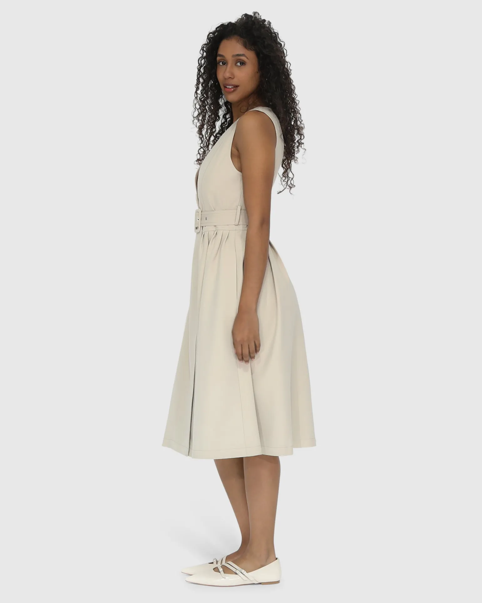 Belle & Bloom Midi Dresses | Midi Dresses>Miss Independence Midi Dress -