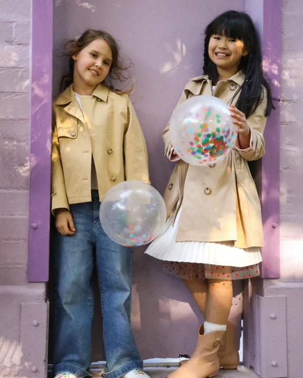 Belle & Bloom Girls Coats>Miss Sunshine Trench Coat -