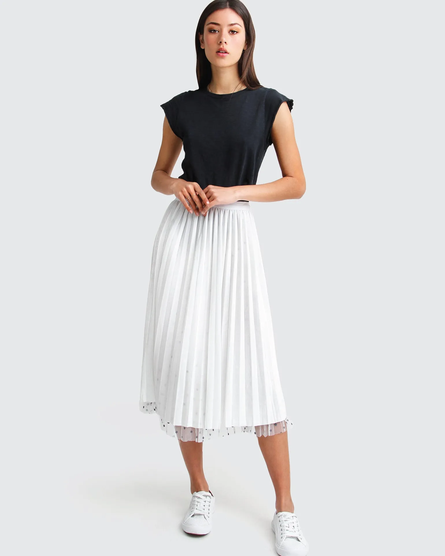 Belle & Bloom Skirts>Mixed Feeling Reversible Skirt -