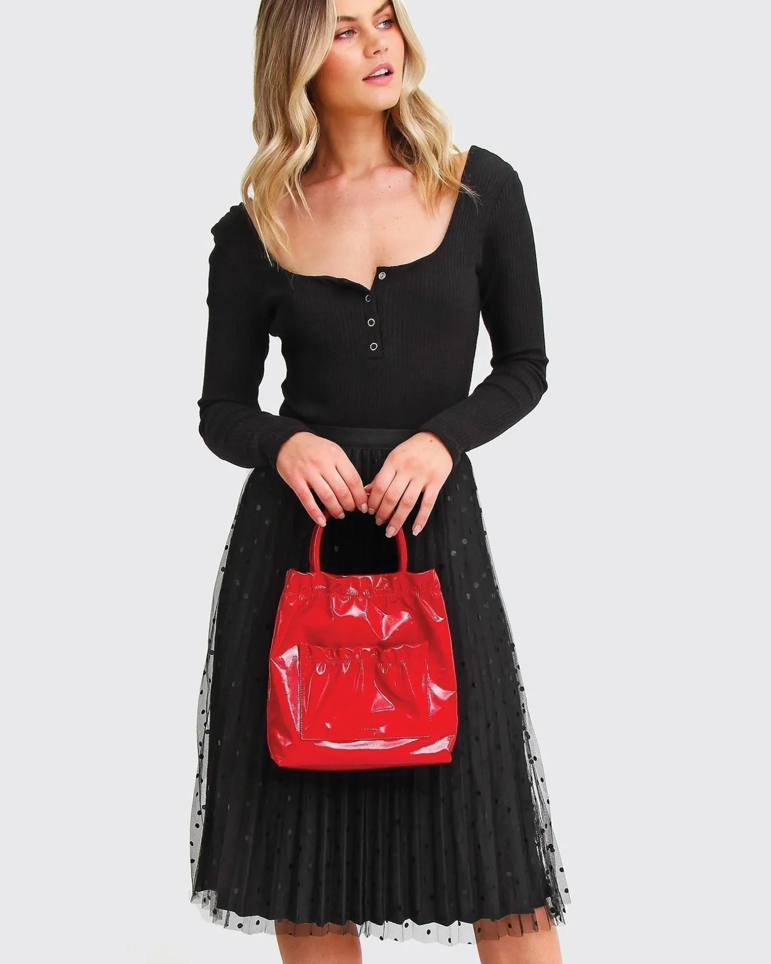 Belle & Bloom Skirts>Mixed Feeling Reversible Skirt -