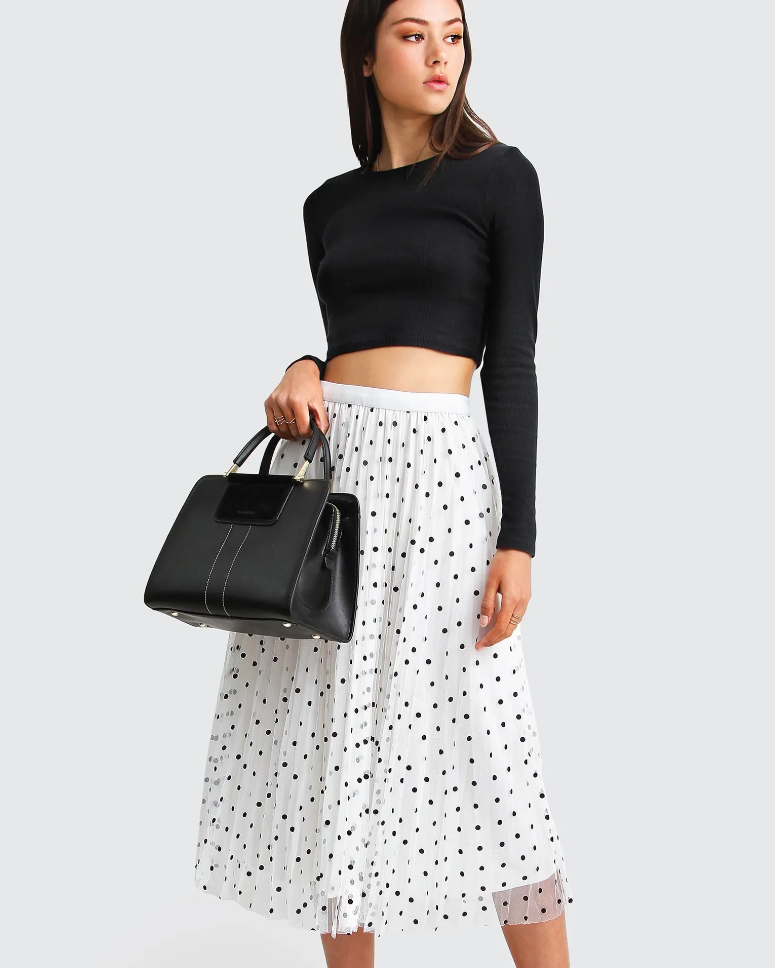 Belle & Bloom Skirts>Mixed Feeling Reversible Skirt -