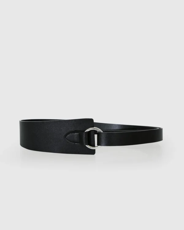 Belle & Bloom Belts>New Divide Leather Belt -
