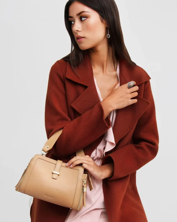 Belle & Bloom Wool Coats | Wool Coats>NEW FIT Ex-Boyfriend Wool Blend Oversized Jacket - Caramel
