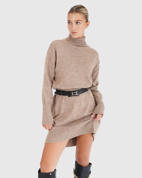 Belle & Bloom Dresses | Knit Dresses>Nothing Compares Knit Dress -