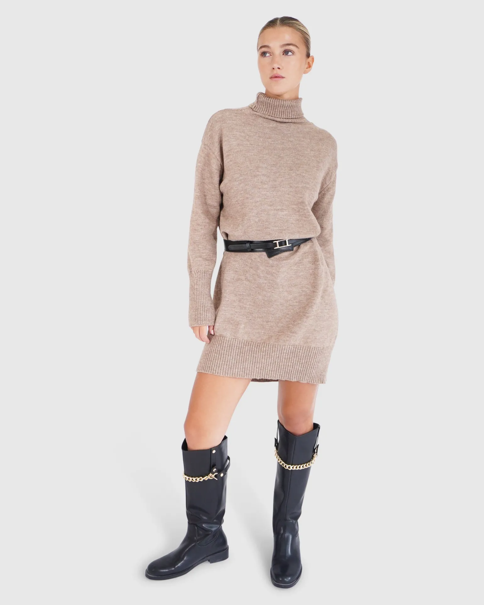 Belle & Bloom Dresses | Knit Dresses>Nothing Compares Knit Dress -