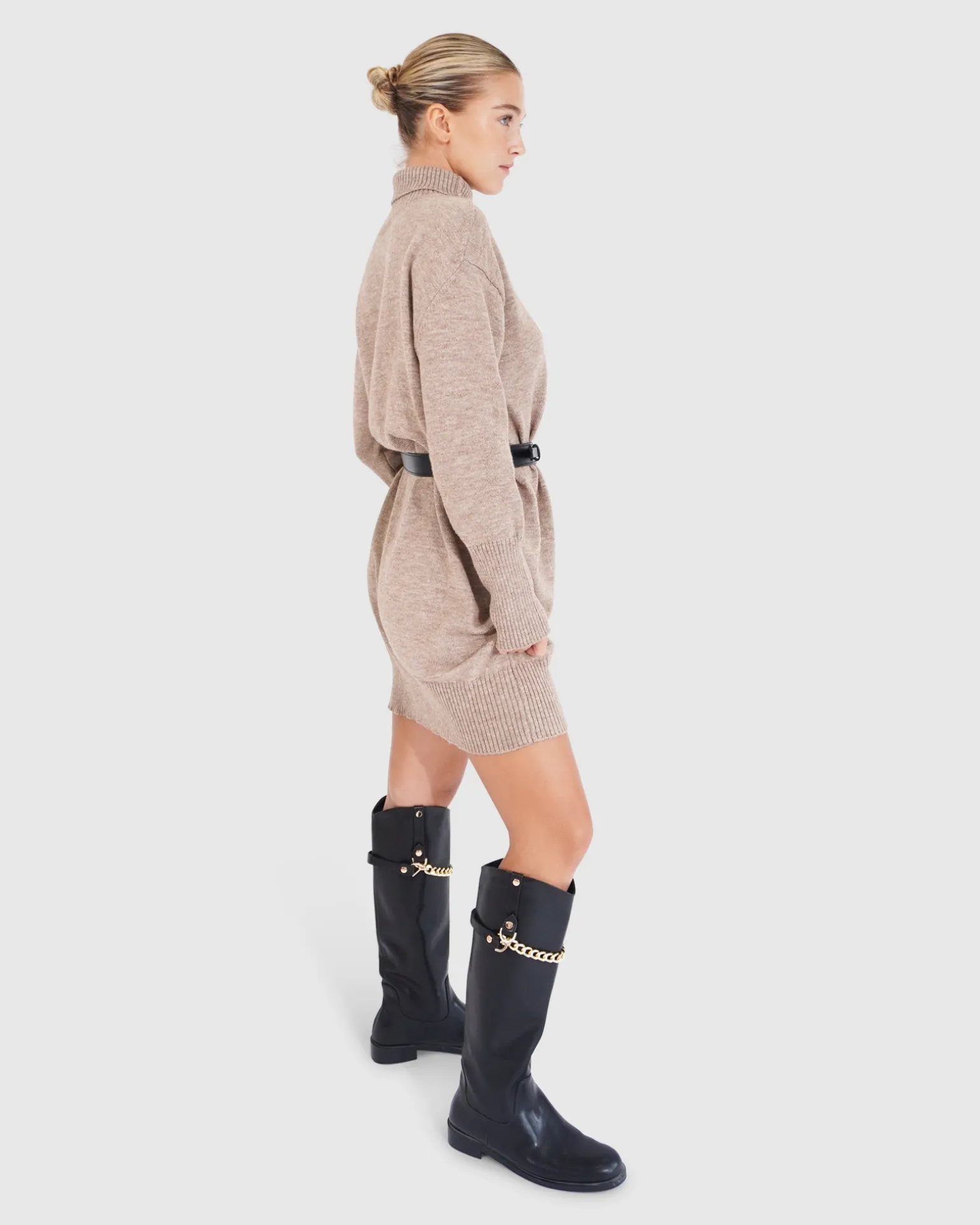 Belle & Bloom Dresses | Knit Dresses>Nothing Compares Knit Dress -