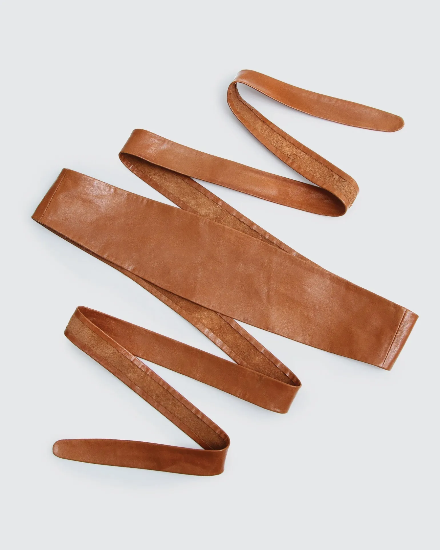 Belle & Bloom Belts>Odyssey Soft Wrap Leather Belt -