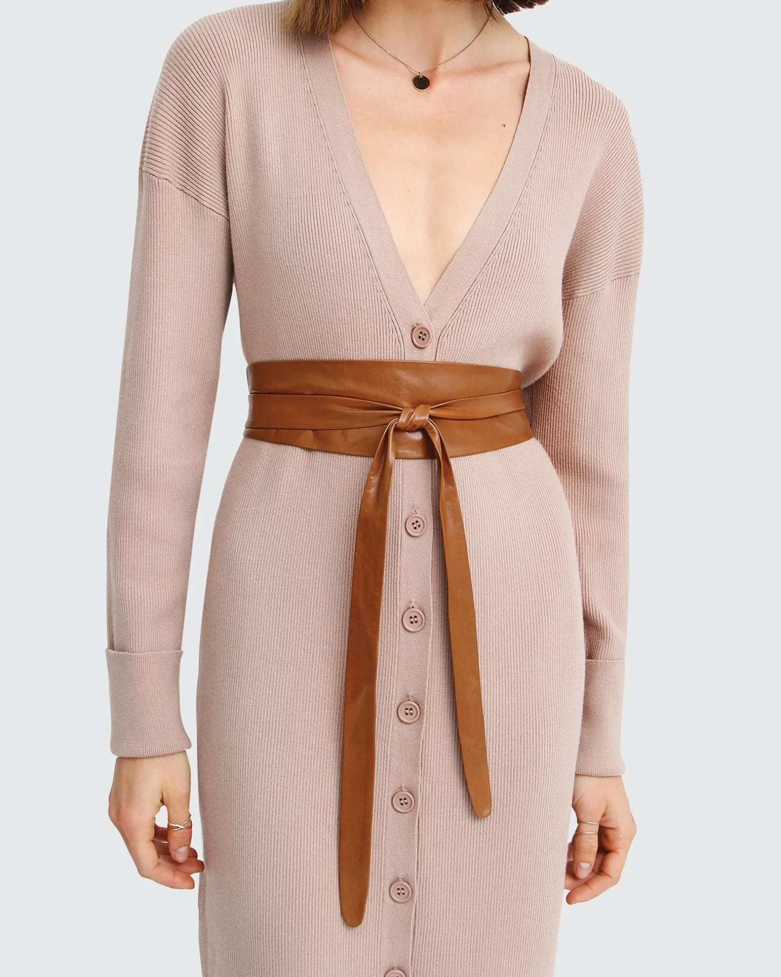 Belle & Bloom Belts>Odyssey Soft Wrap Leather Belt -
