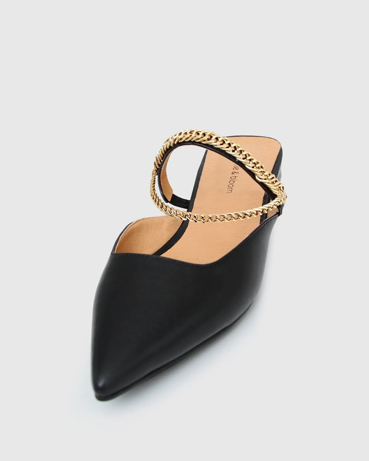 Belle & Bloom Flats>On The Go Leather Flat -