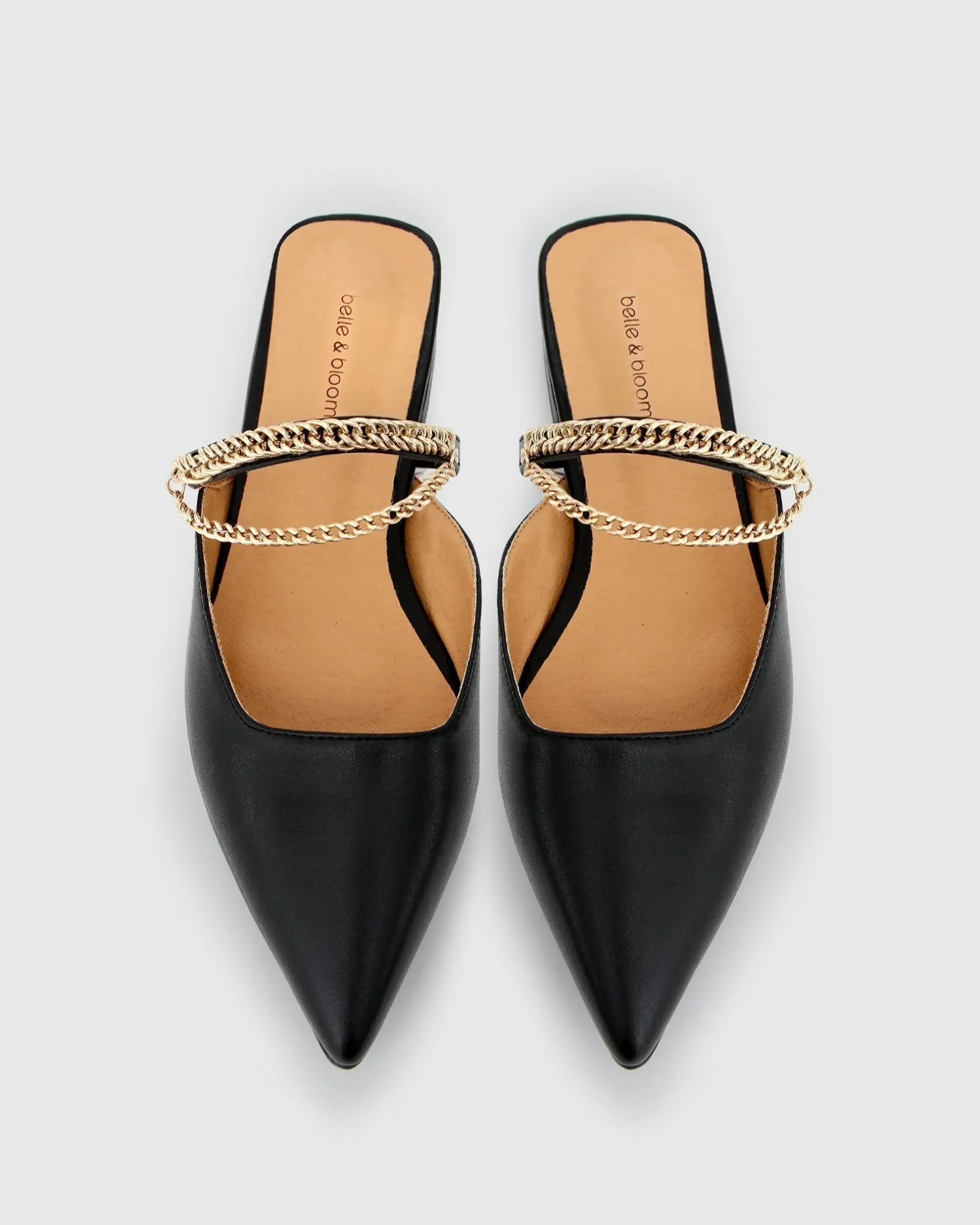 Belle & Bloom Flats>On The Go Leather Flat -