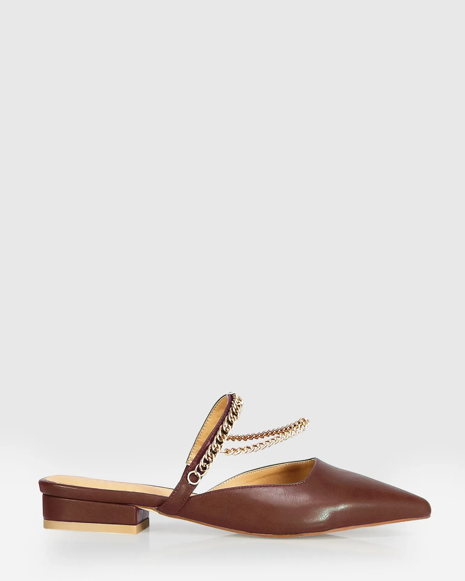 Belle & Bloom Flats>On The Go Leather Flat -