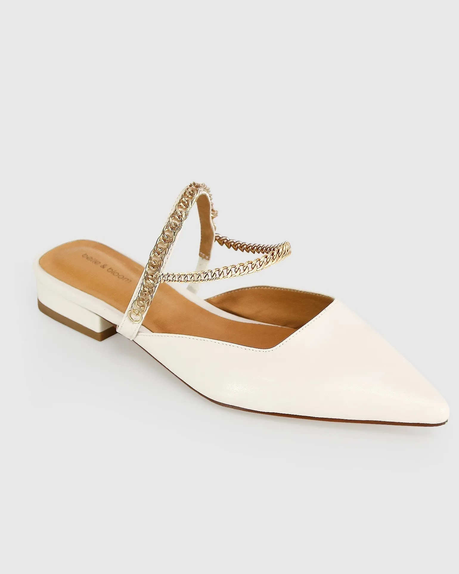 Belle & Bloom Flats>On The Go Leather Flat -