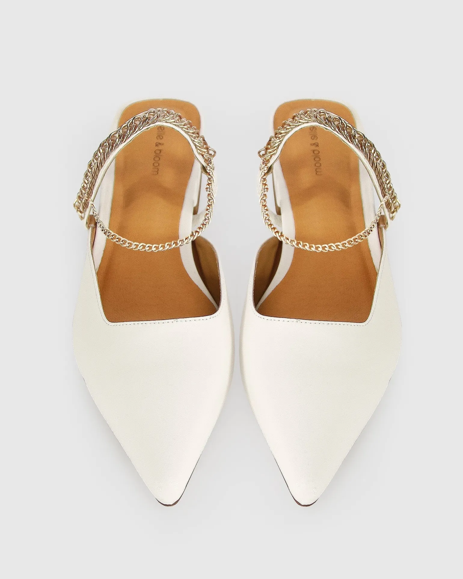 Belle & Bloom Flats>On The Go Leather Flat -