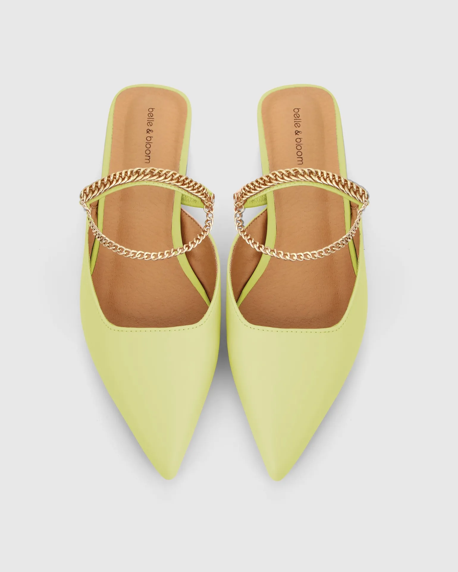 Belle & Bloom Flats>On The Go Leather Flat -