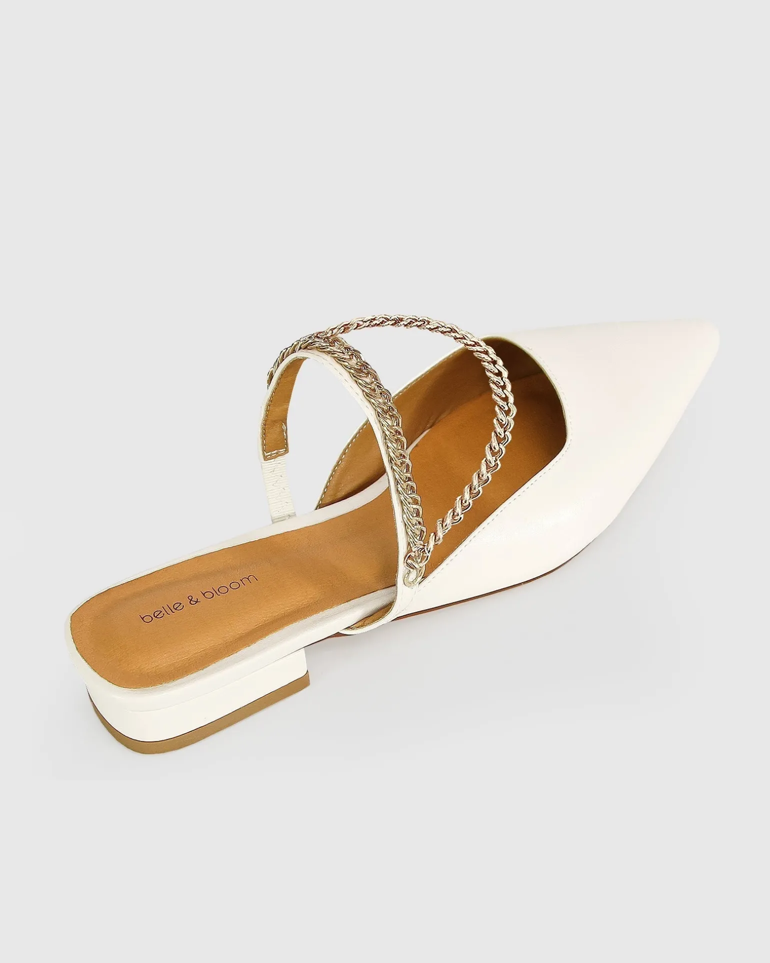 Belle & Bloom Flats>On The Go Leather Flat -