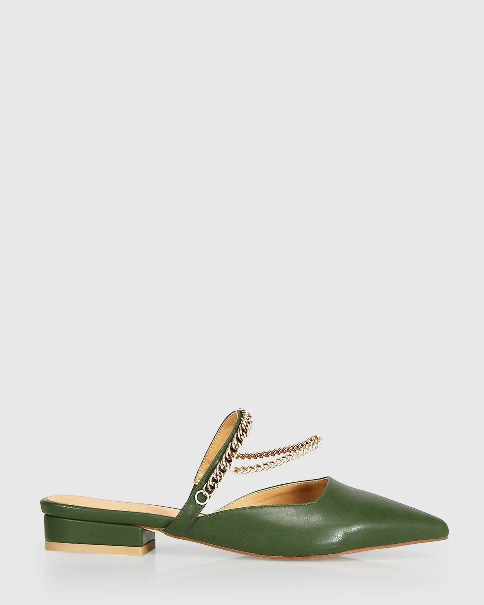 Belle & Bloom Flats>On The Go Leather Flat -