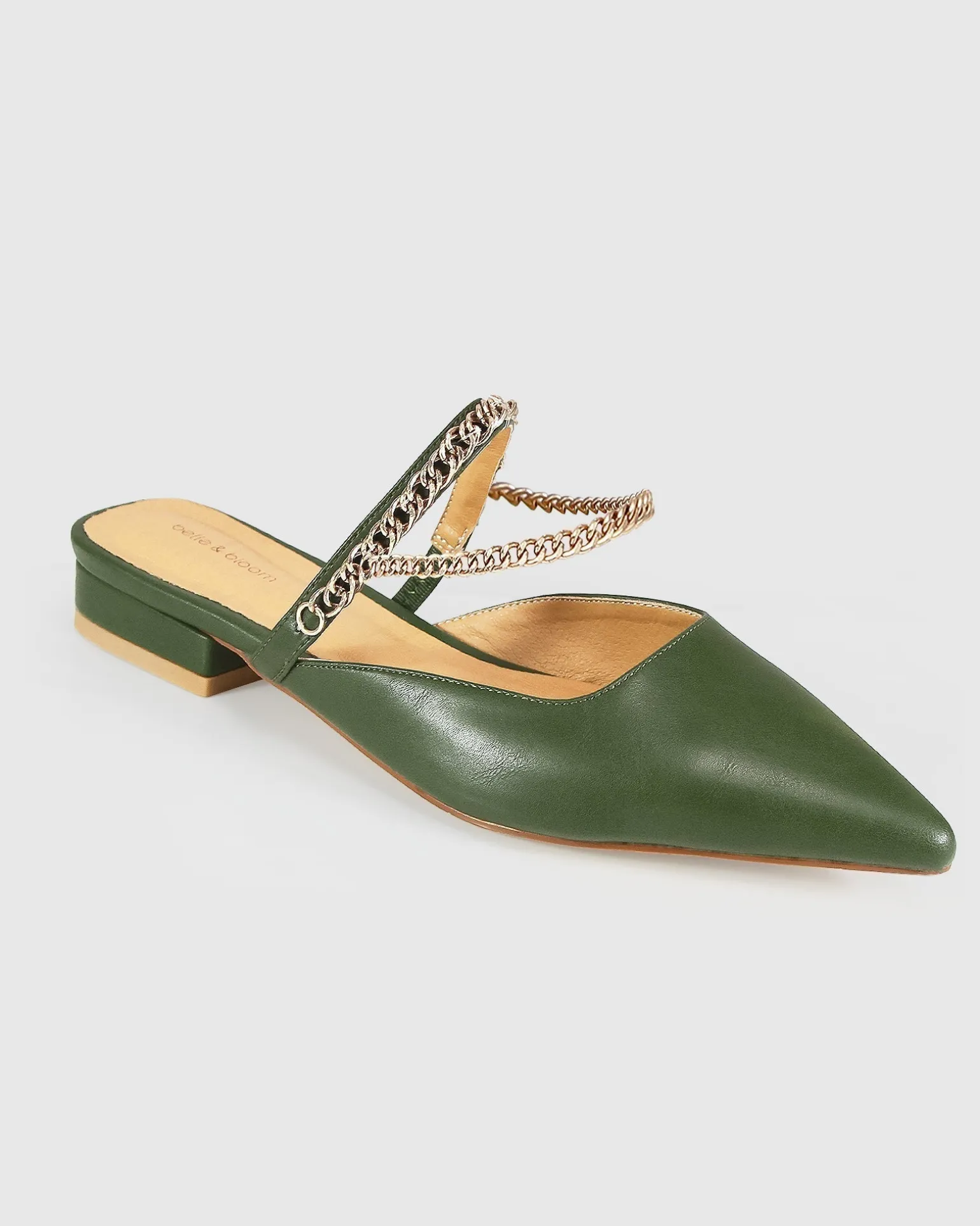 Belle & Bloom Flats>On The Go Leather Flat -