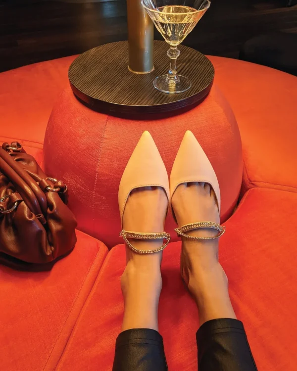 Belle & Bloom Flats>On The Go Leather Flat -