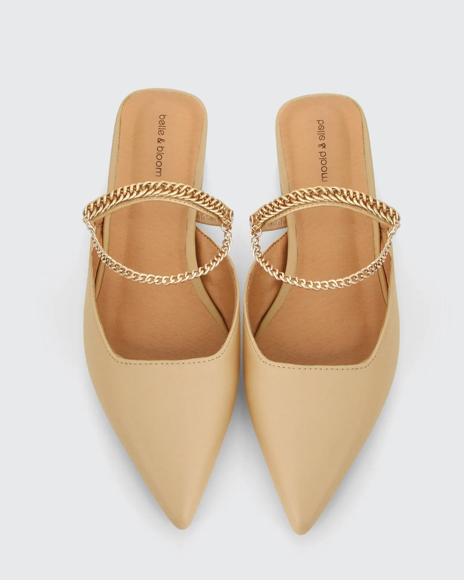 Belle & Bloom Flats>On The Go Leather Flat -