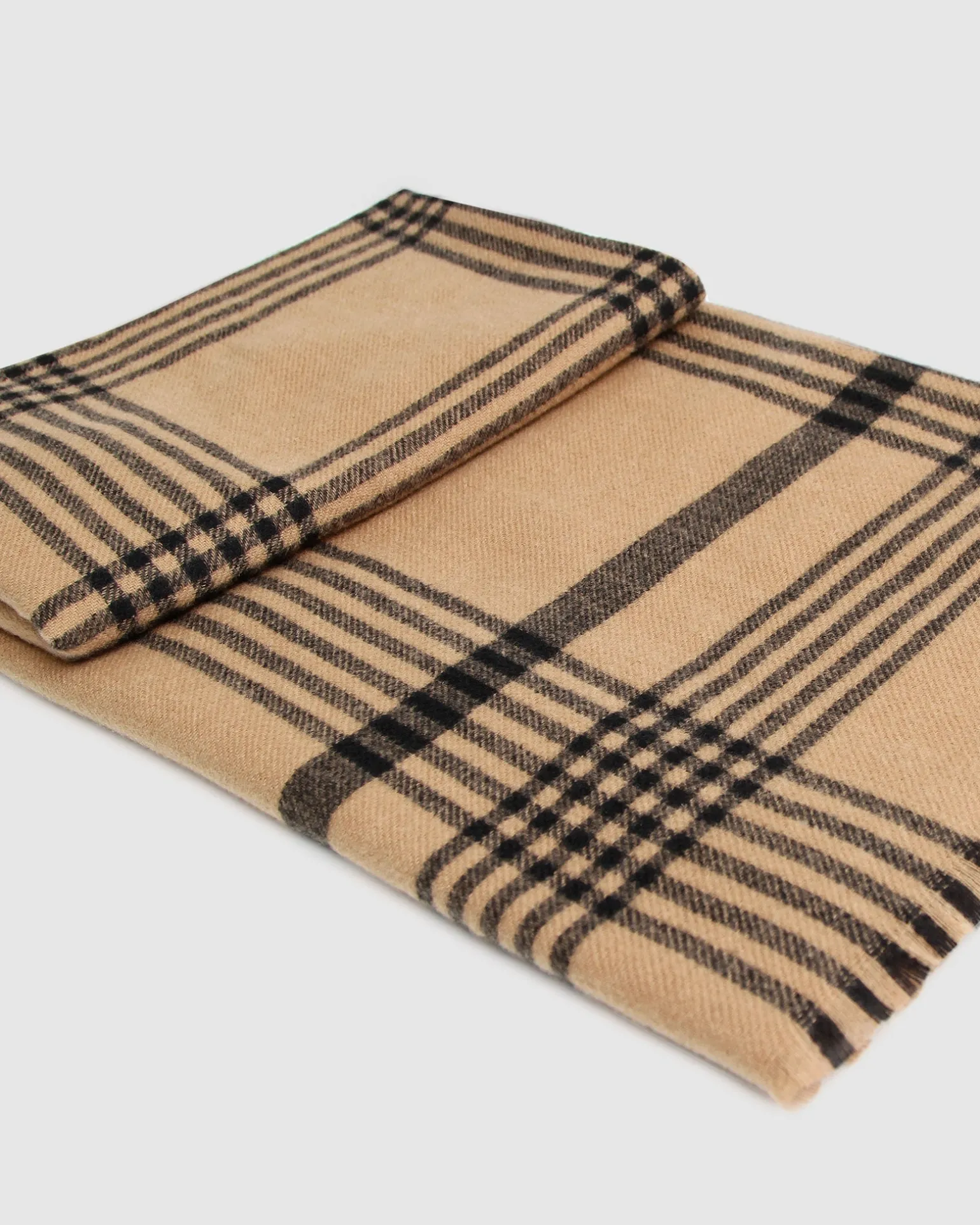 Belle & Bloom Scarves>Panorama Check Scarf -