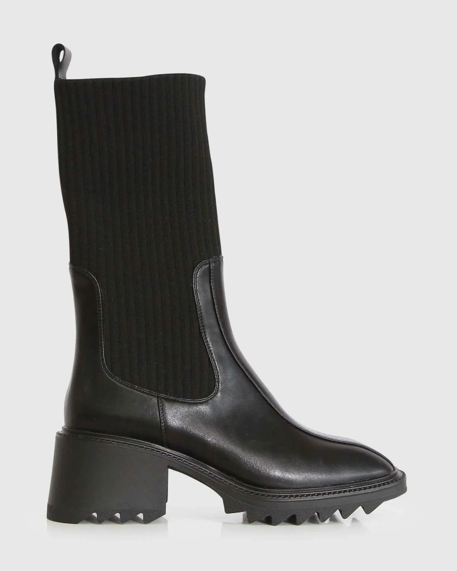 Belle & Bloom Boots>Perfect Illusion Knit Boot -