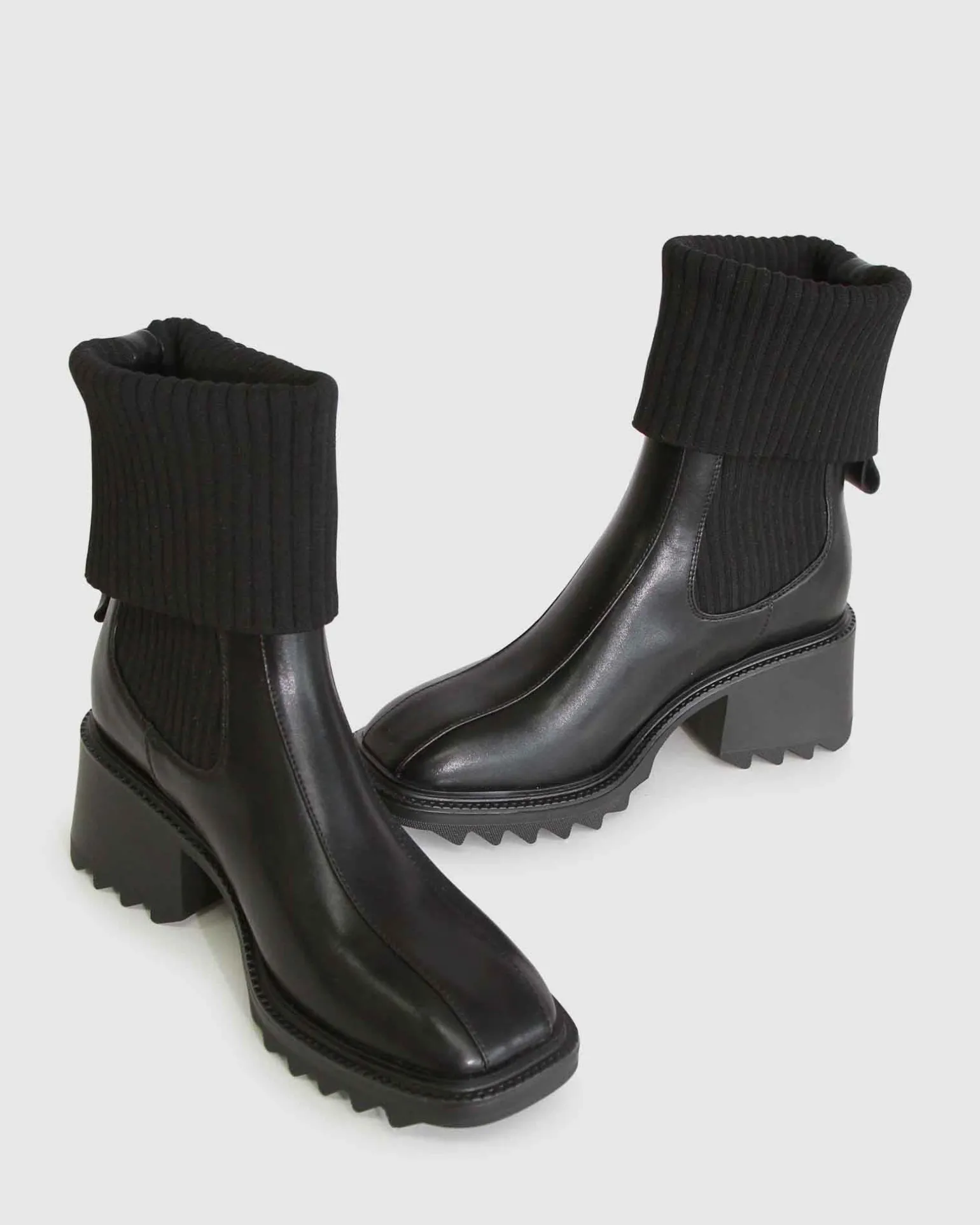 Belle & Bloom Boots>Perfect Illusion Knit Boot -
