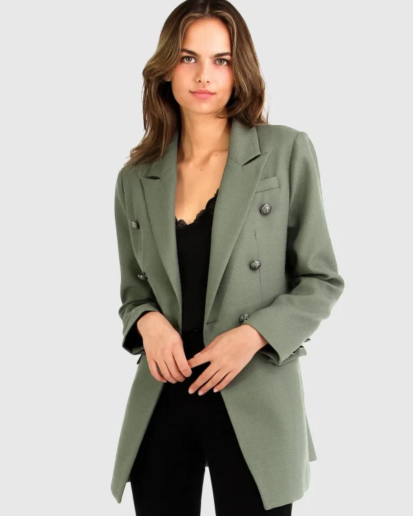 Belle & Bloom Blazers | Suits & Blazers>Princess Polina Textured Weave Blazer -