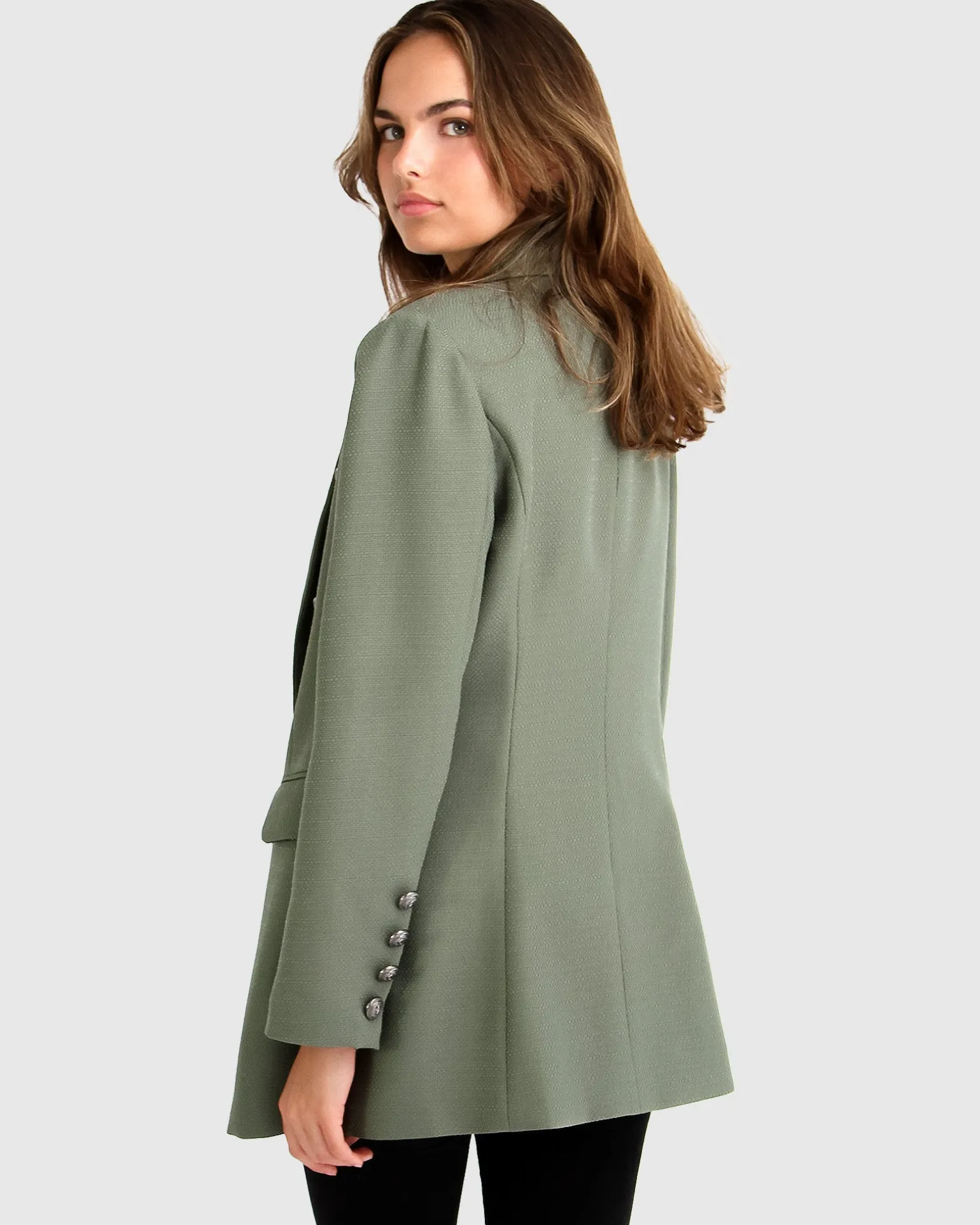 Belle & Bloom Blazers | Suits & Blazers>Princess Polina Textured Weave Blazer -