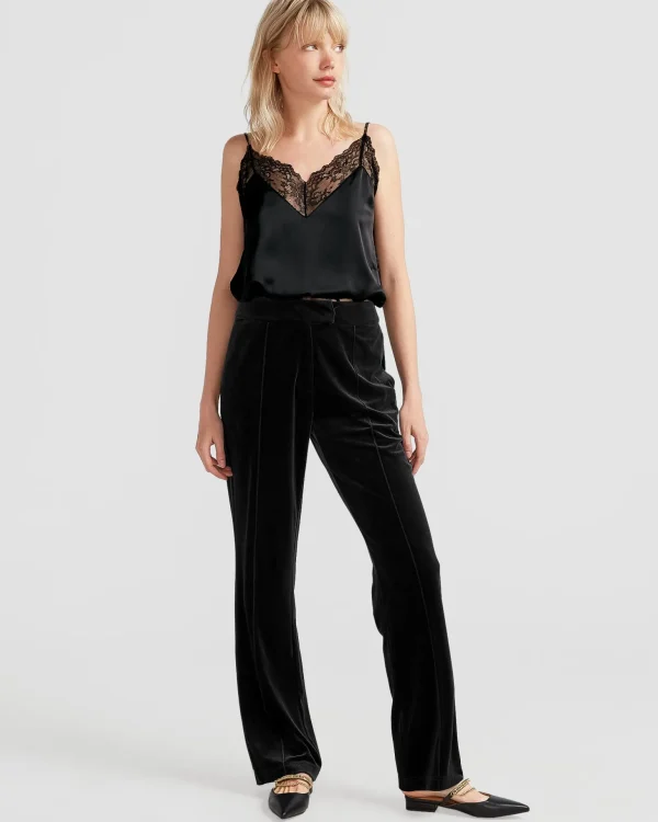 Belle & Bloom Pants>Reverie Velvet Pant -