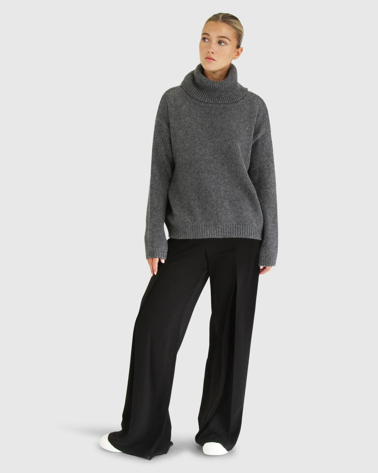 Belle & Bloom Sweaters | Sweaters>Right Here Waiting Open Back Knit -