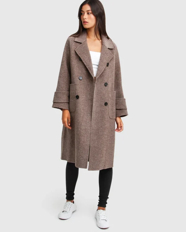 Belle & Bloom Wool Coats | Wool Coats>Rumour Has It Oversized Wool Blend Coat -