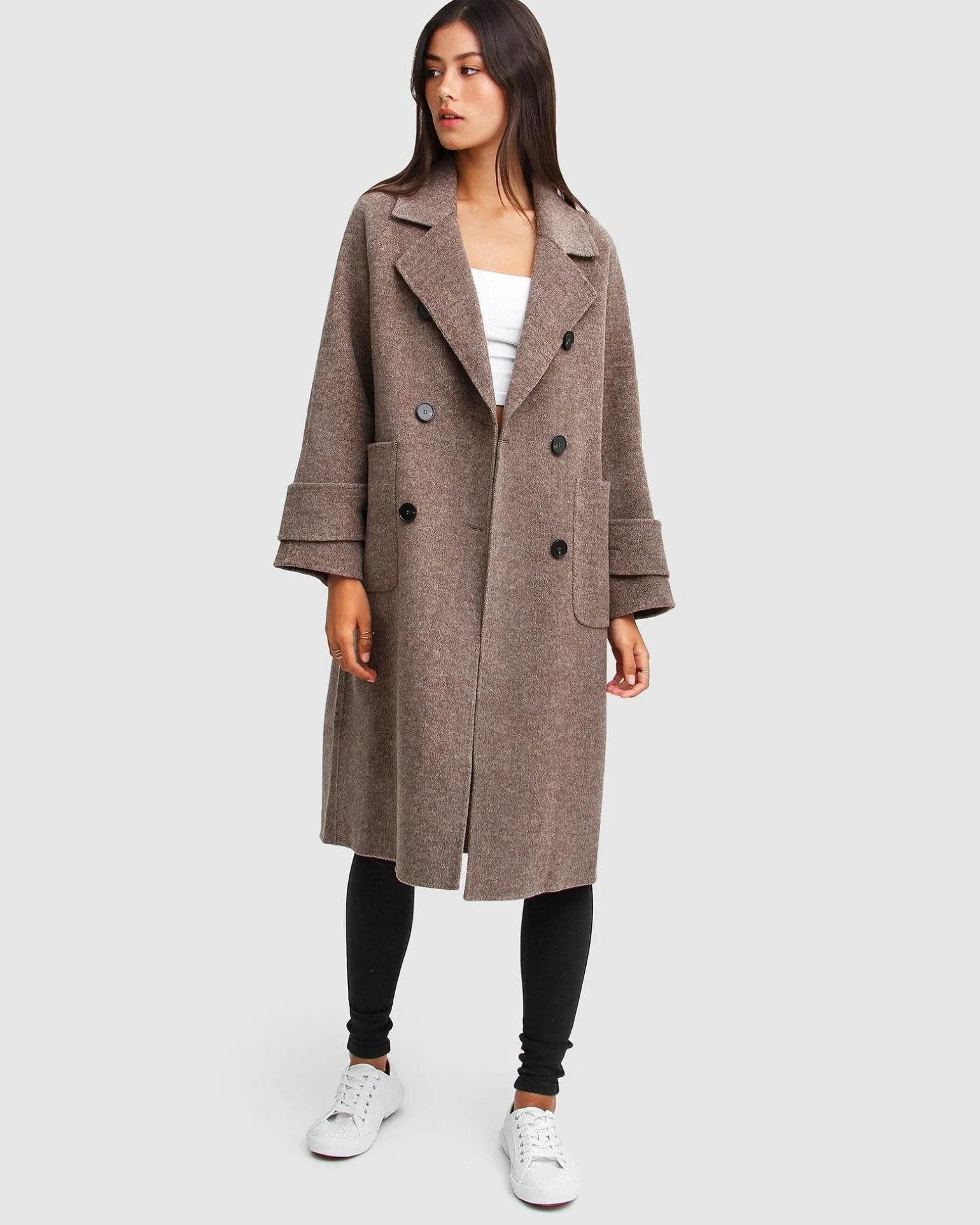 Belle & Bloom Wool Coats | Wool Coats>Rumour Has It Oversized Wool Blend Coat -