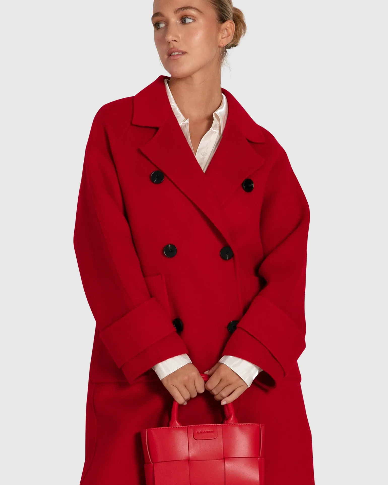 Belle & Bloom Wool Coats | Wool Coats>Rumour Has It Oversized Wool Blend Coat -