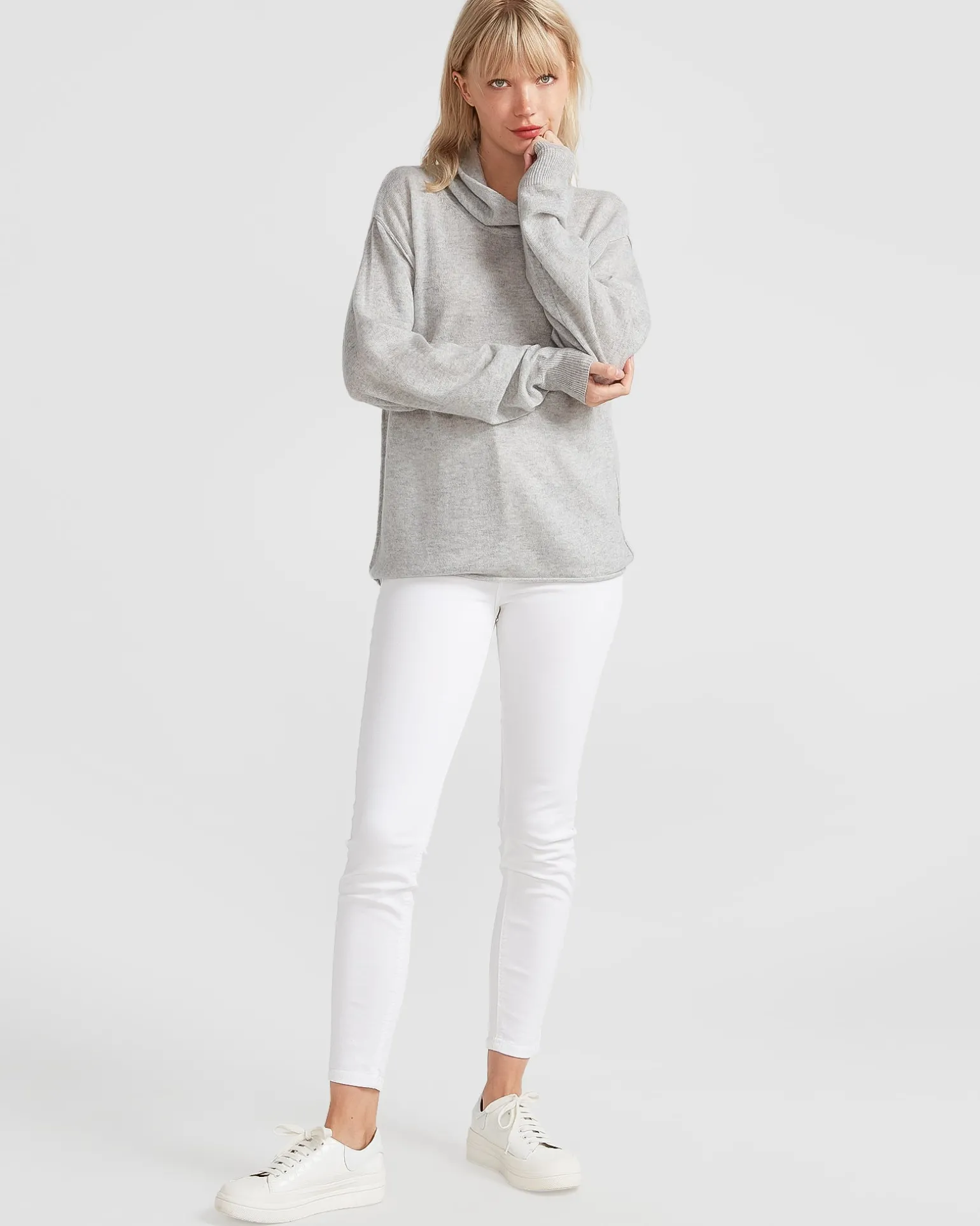 Belle & Bloom Sweaters | Sweaters>Simple Pleasures Cashmere Knit -