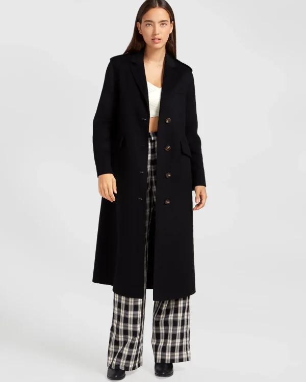 Belle & Bloom Wool Coats | Wool Coats>Tainted Love Longline Coat -