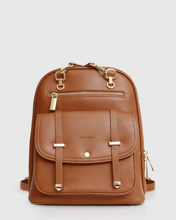 Belle & Bloom Backpacks | Handbags>5th Ave Leather Backpack -
