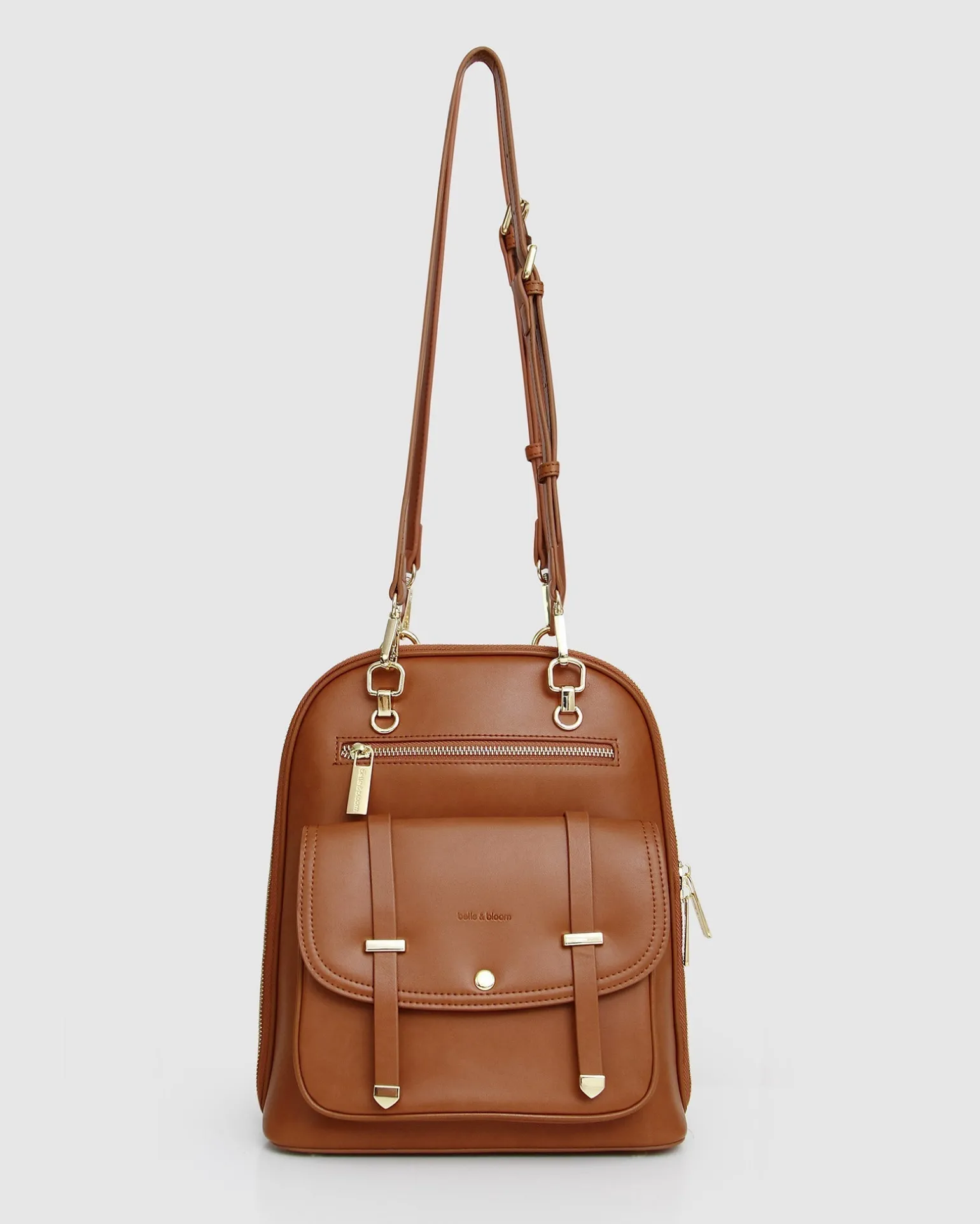 Belle & Bloom Backpacks | Handbags>5th Ave Leather Backpack -