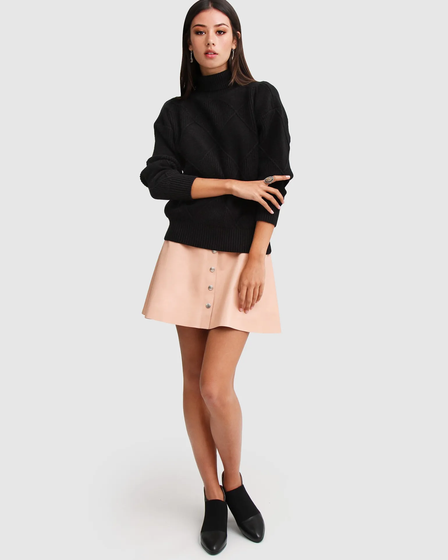Belle & Bloom Sweaters | Sweaters>The Academy Turtleneck Jumper -