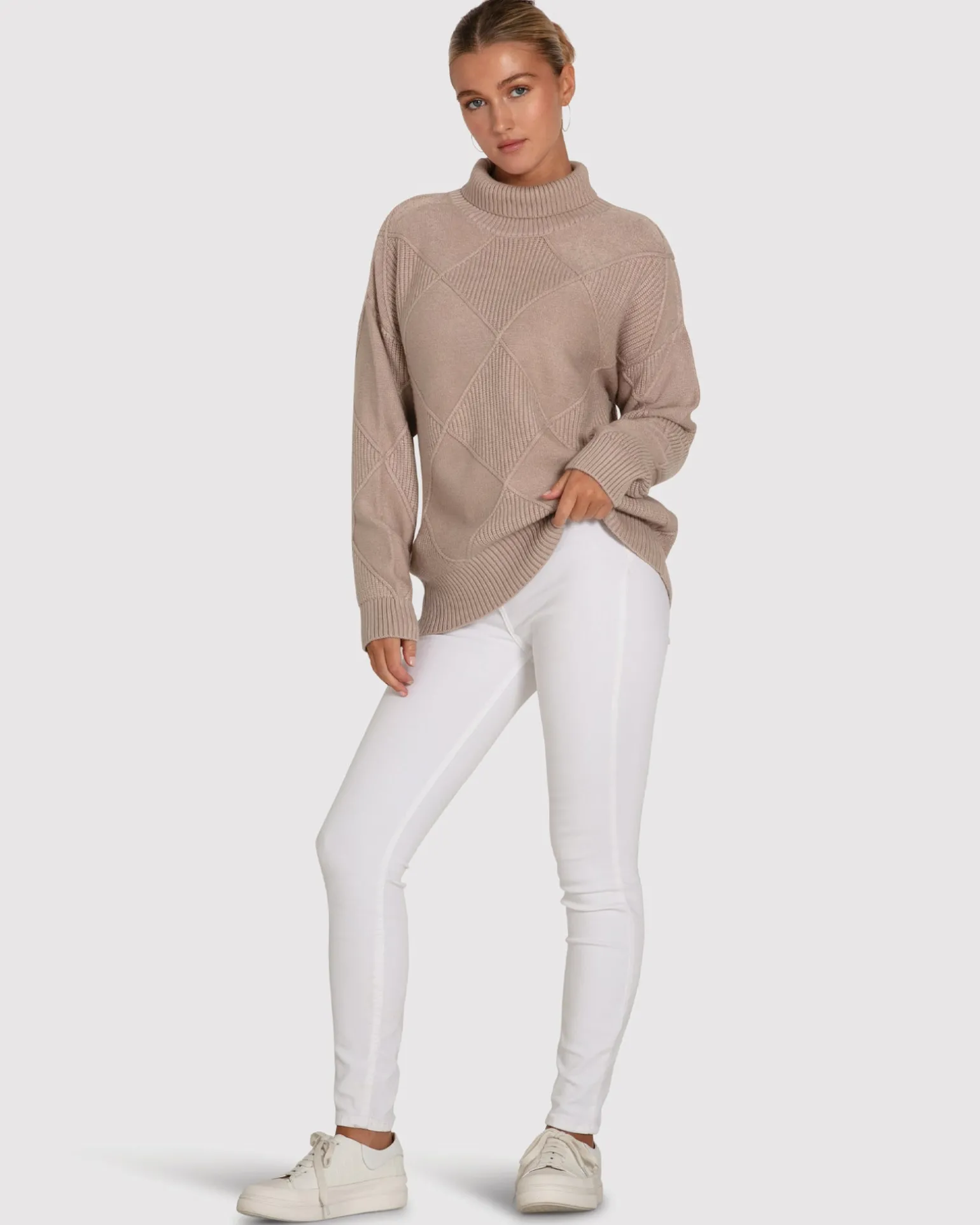 Belle & Bloom Sweaters | Sweaters>The Academy Turtleneck Jumper -