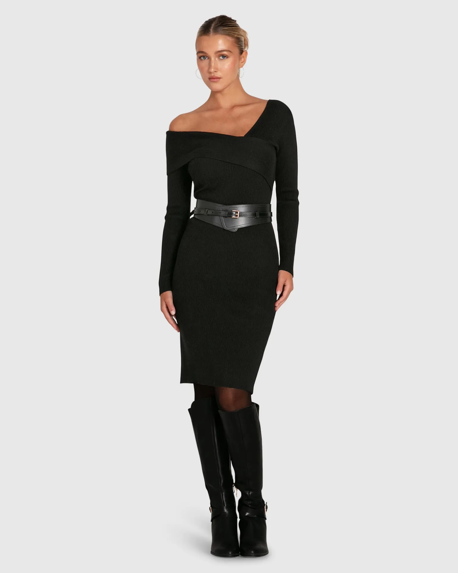 Belle & Bloom Dresses | Knit Dresses>The Way You Move Knit Dress -