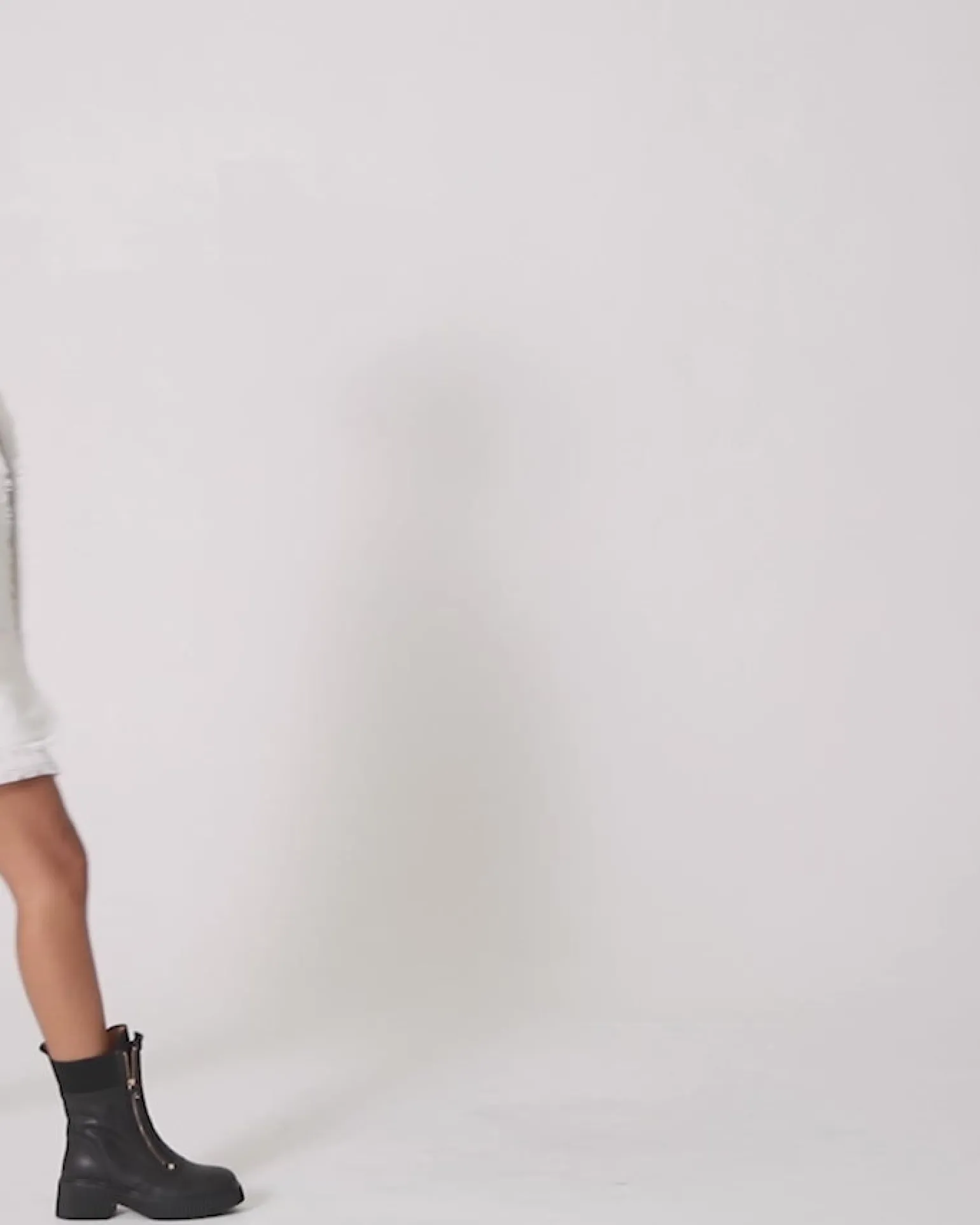 Belle & Bloom Skirts>There She Goes Frayed Edge Skirt -