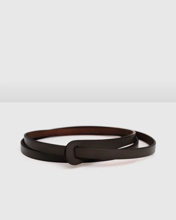 Belle & Bloom Belts>Tie The Knot Leather Belt -