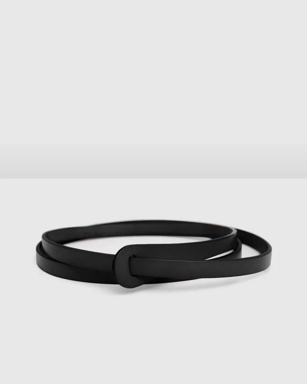 Belle & Bloom Belts>Tie The Knot Leather Belt -