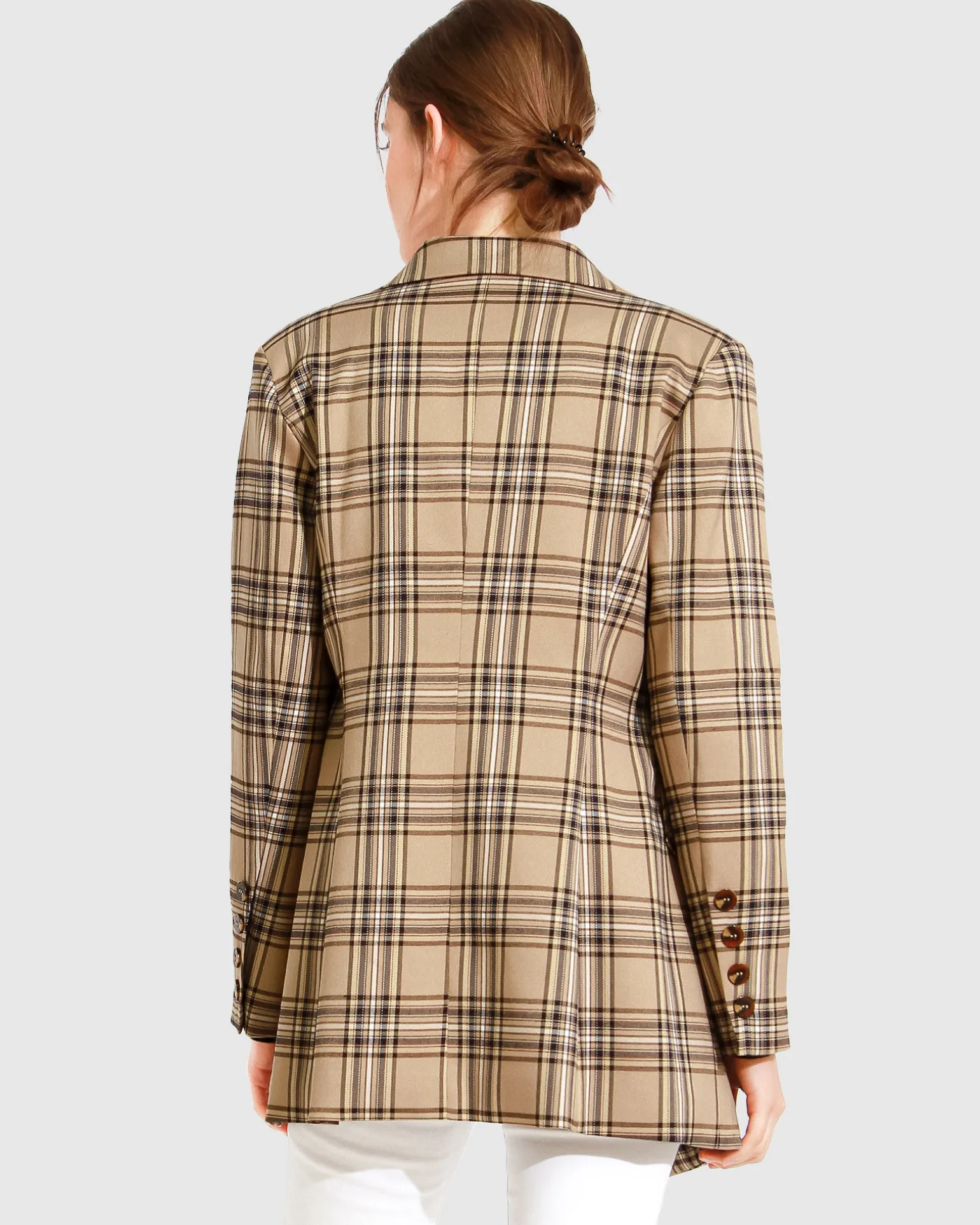 Belle & Bloom Blazers | Suits & Blazers>Too Cool For Work Plaid Blazer -