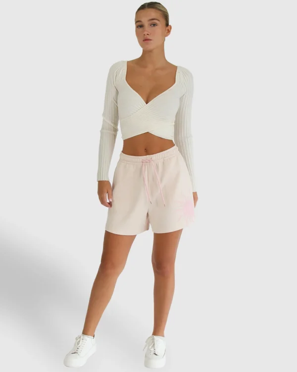 Belle & Bloom Pants>Turn To You Track Short -